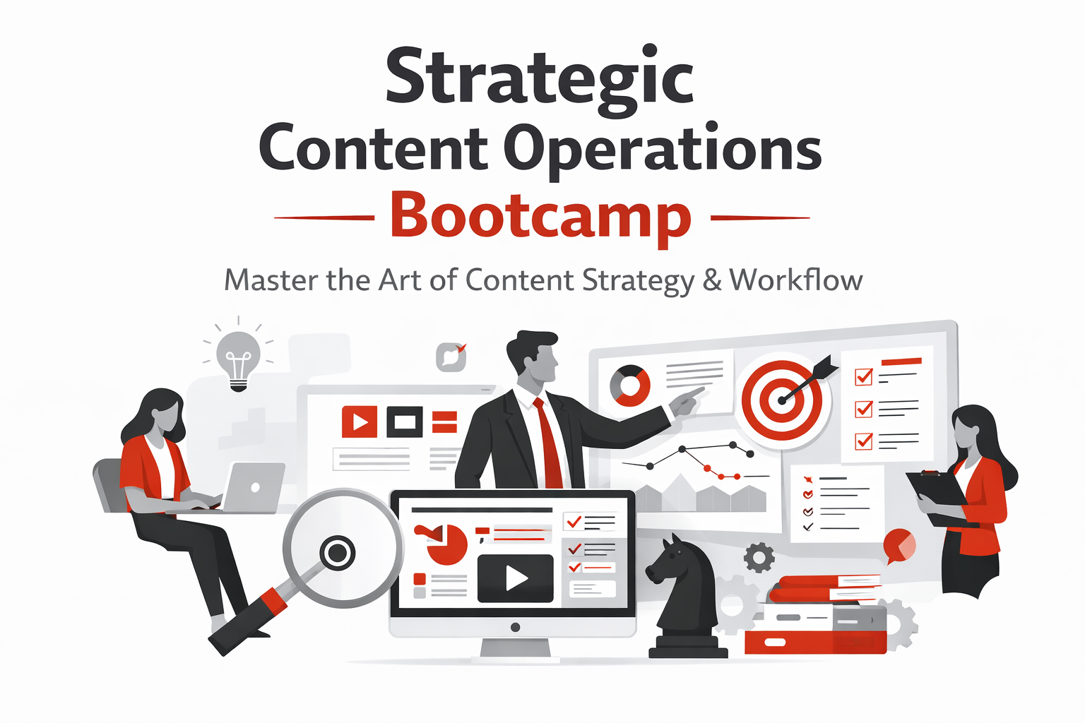 Strategic Content Operations Bootcamp course illustration